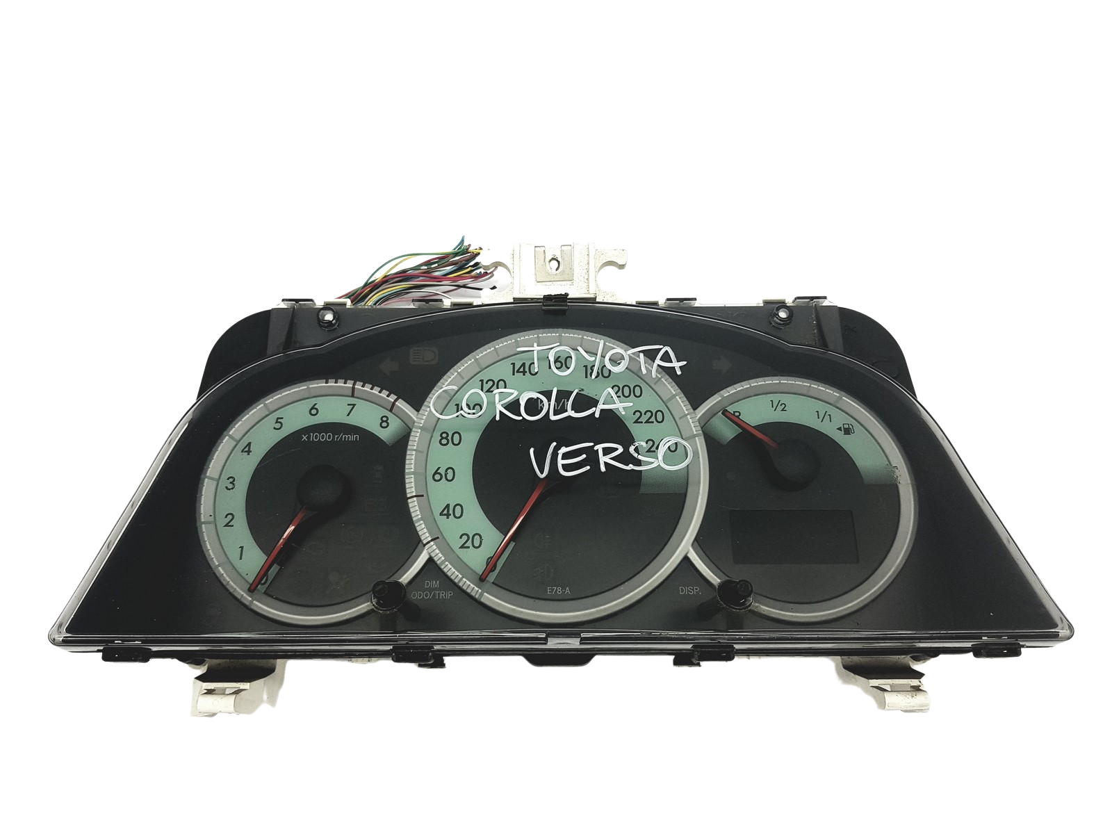 Speedometer/Instrument Cluster Toyota Corolla Verso 83800-0F020-L 58653 main product photo