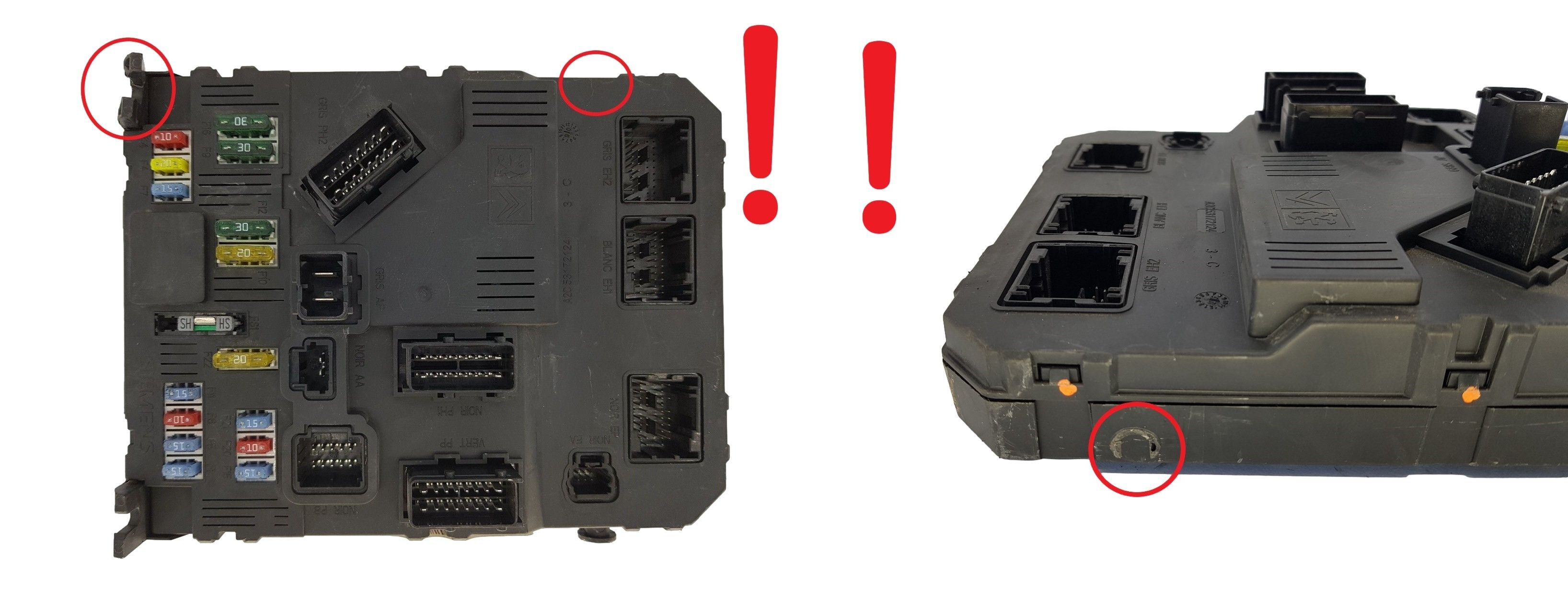 Control Unit BSI-S02-00 9662463380 S120104700N PSA Siemens main product photo