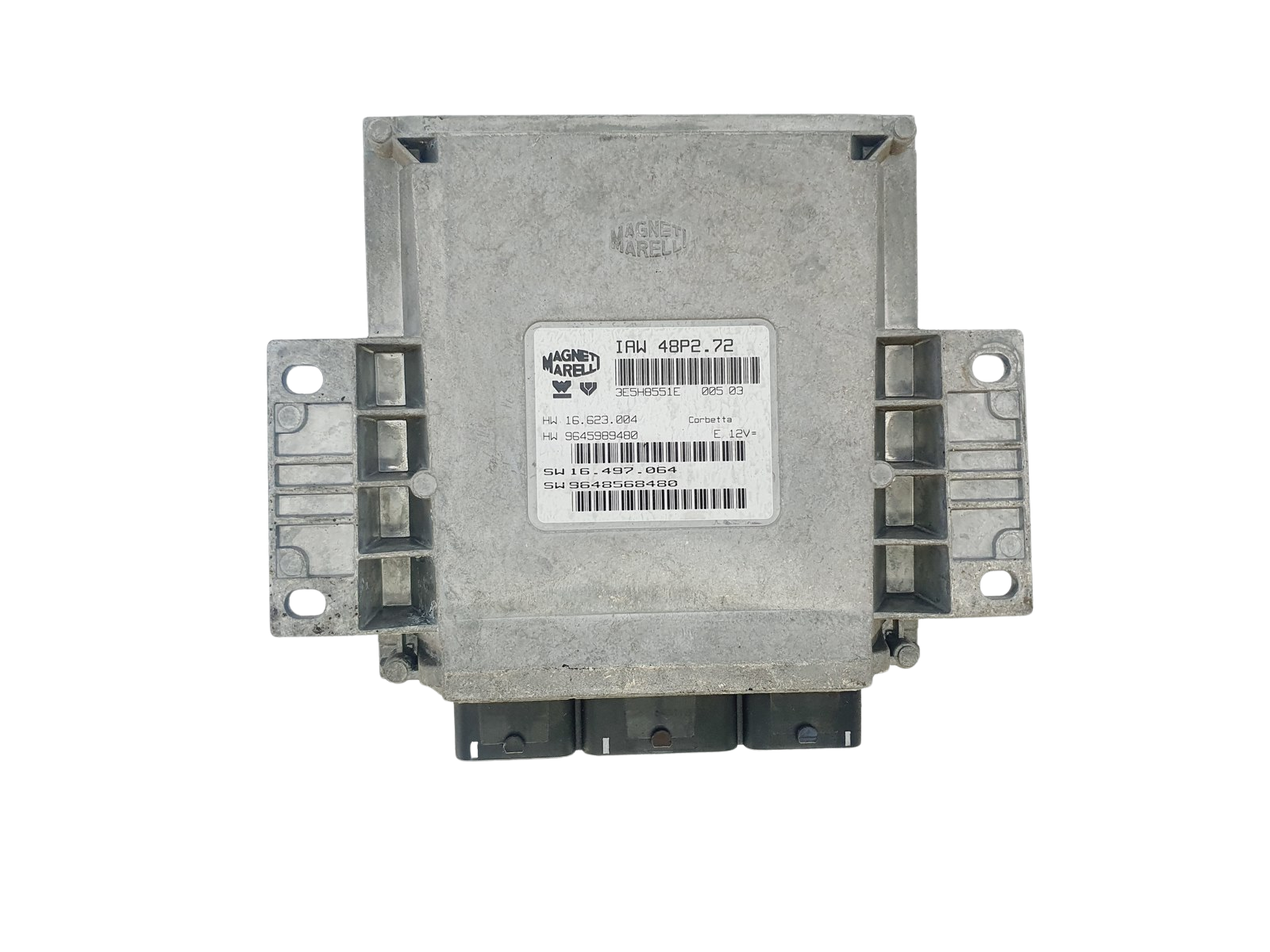 Control Unit 9648568480 IAW48P2.72 9645989480 PSA Magneti Marelli 46914 main product photo