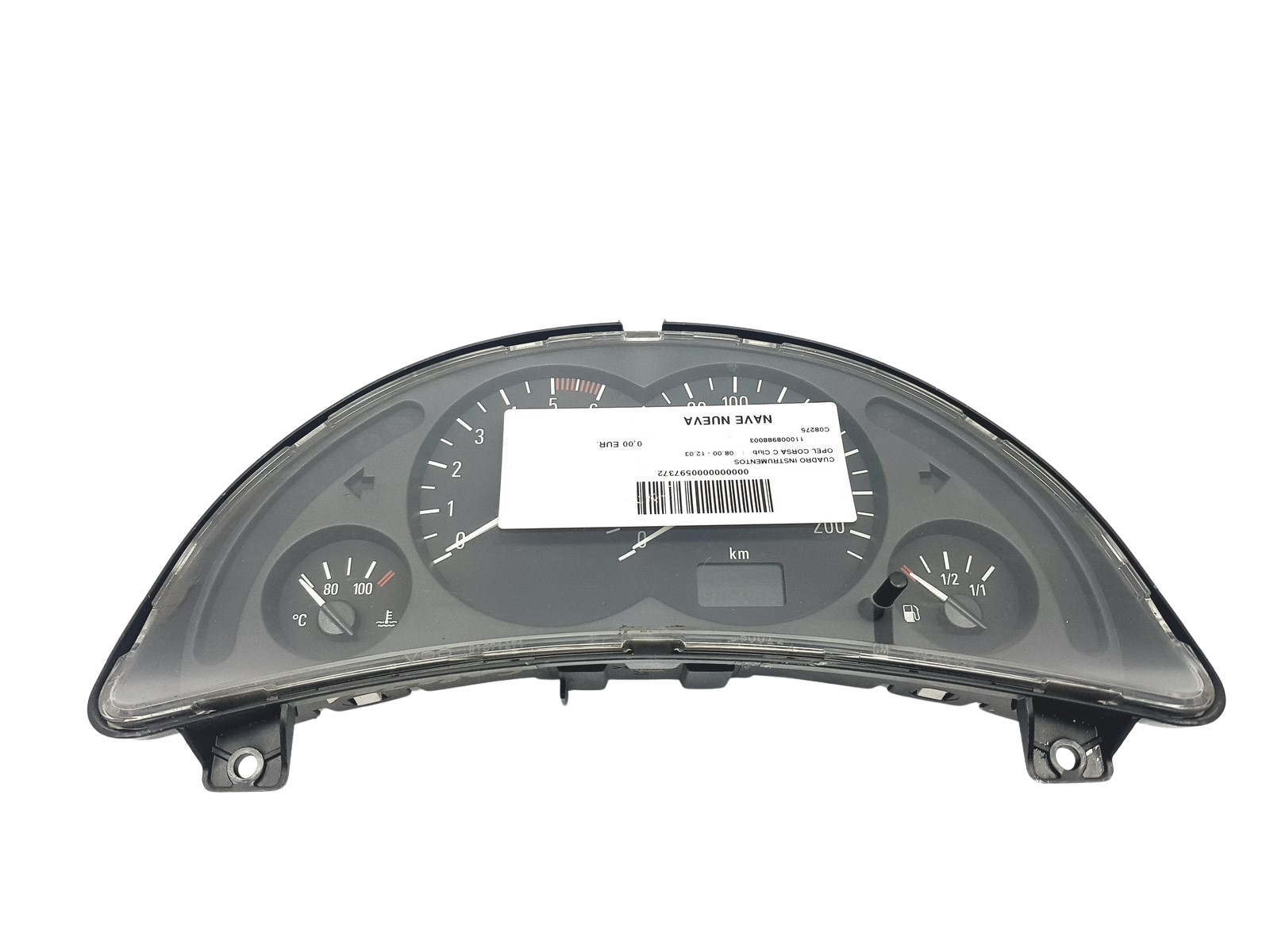 Speedometer/Instrument Cluster Opel Corsa C 09166808FB 110008988003 55212 main product photo