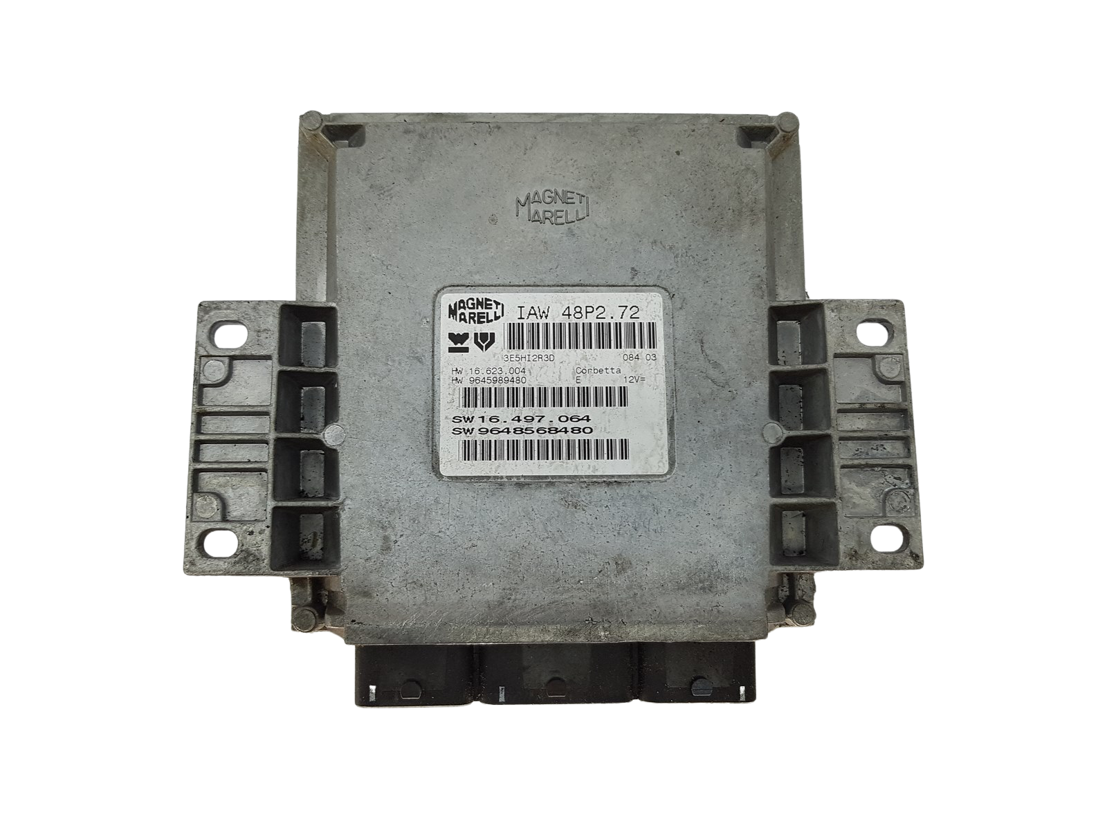 Control Unit 9648568480 IAW48P2.72 9645989480 PSA Magneti Marelli 14082 main product photo