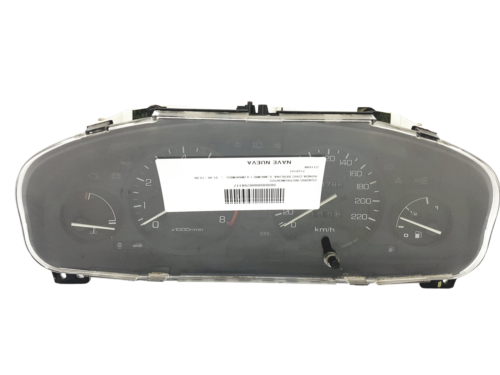 Speedometer/Instrument Cluster Honda Civic HR-0200-101 HR0200101 54960 main product photo