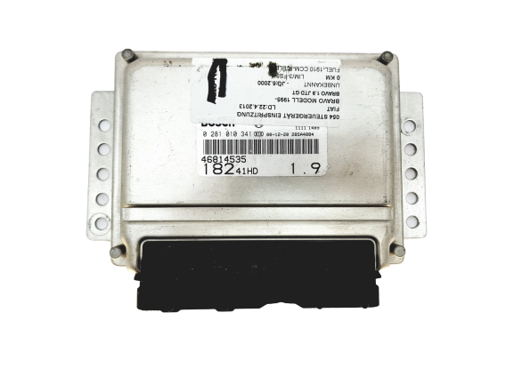 ECU Engine Control Unit Fiat 46814535 0281010341 Bosch 21033 main product photo