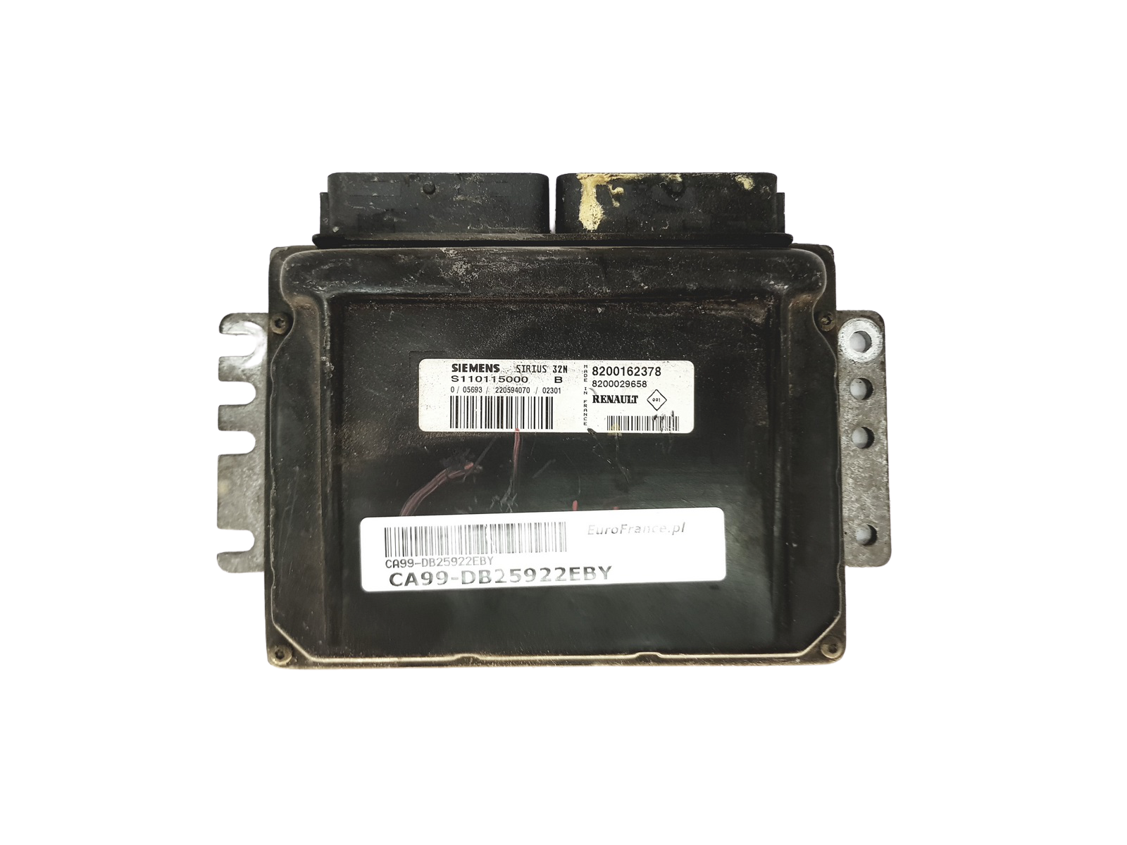 Control Unit S110115000B 8200162378 8200029658 Renault Siemens 25922 main product photo