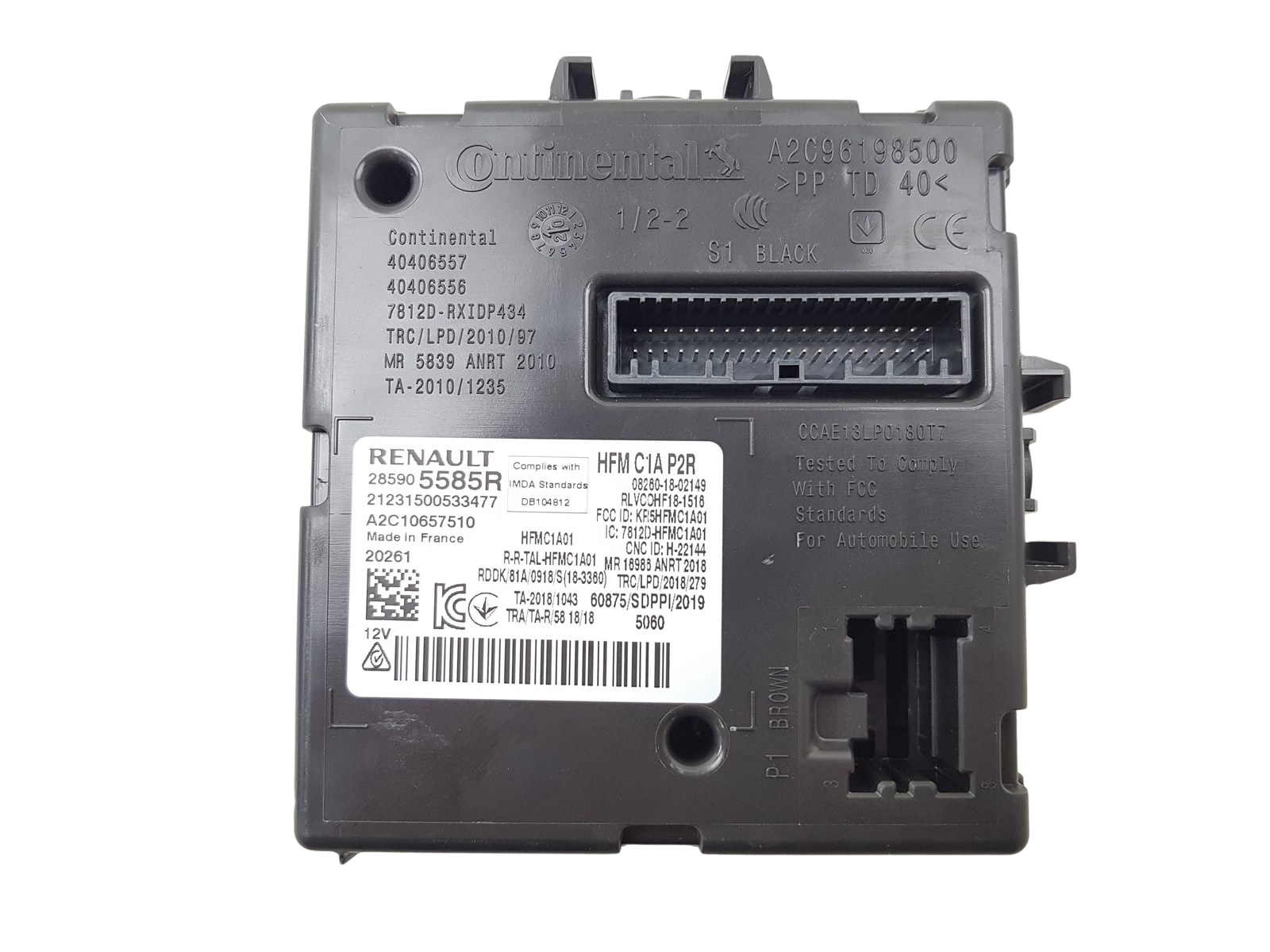 Control unit Module Renault Clio 5 Zoe 285905585R A2C10657510 0km 29 main product photo