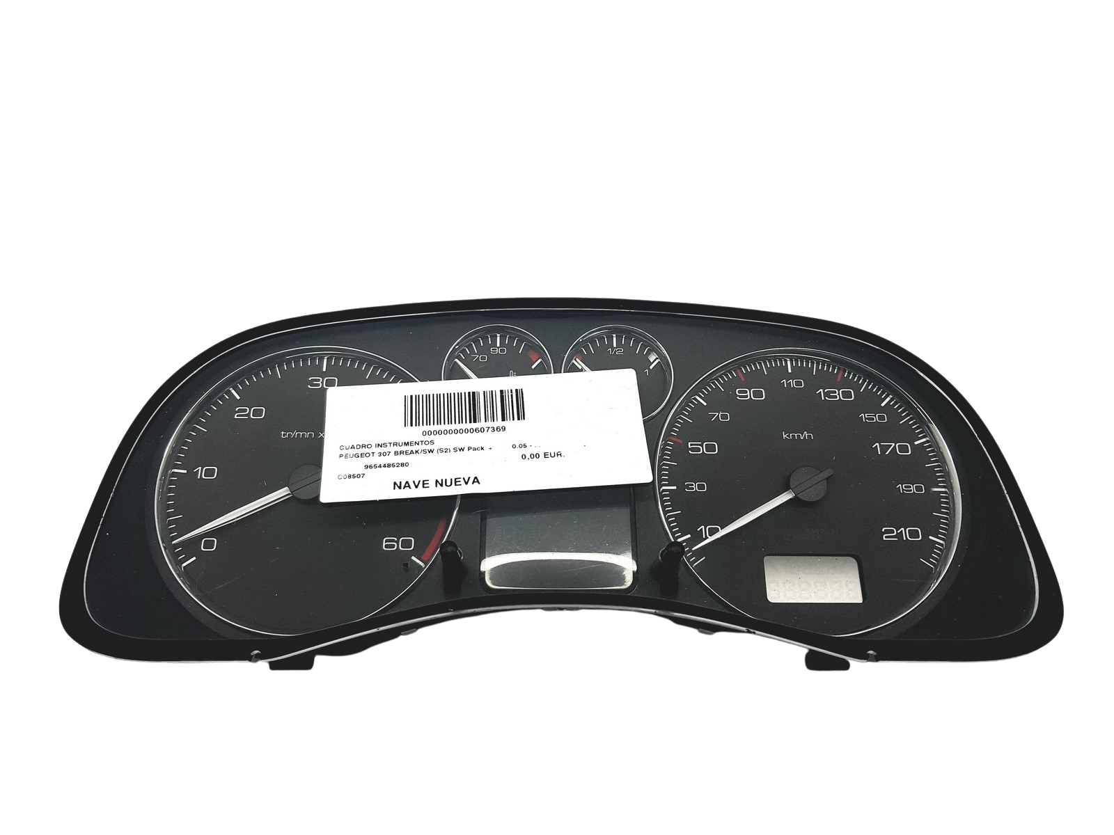 Speedometer/Instrument Cluster Peugeot 307 9654485280 A01 55311 main product photo
