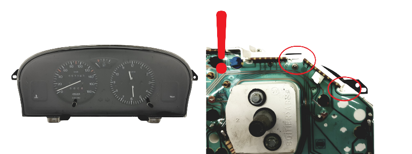 Speedometer/Instrument Cluster Citroen ZX 9618510780 49662 main product photo