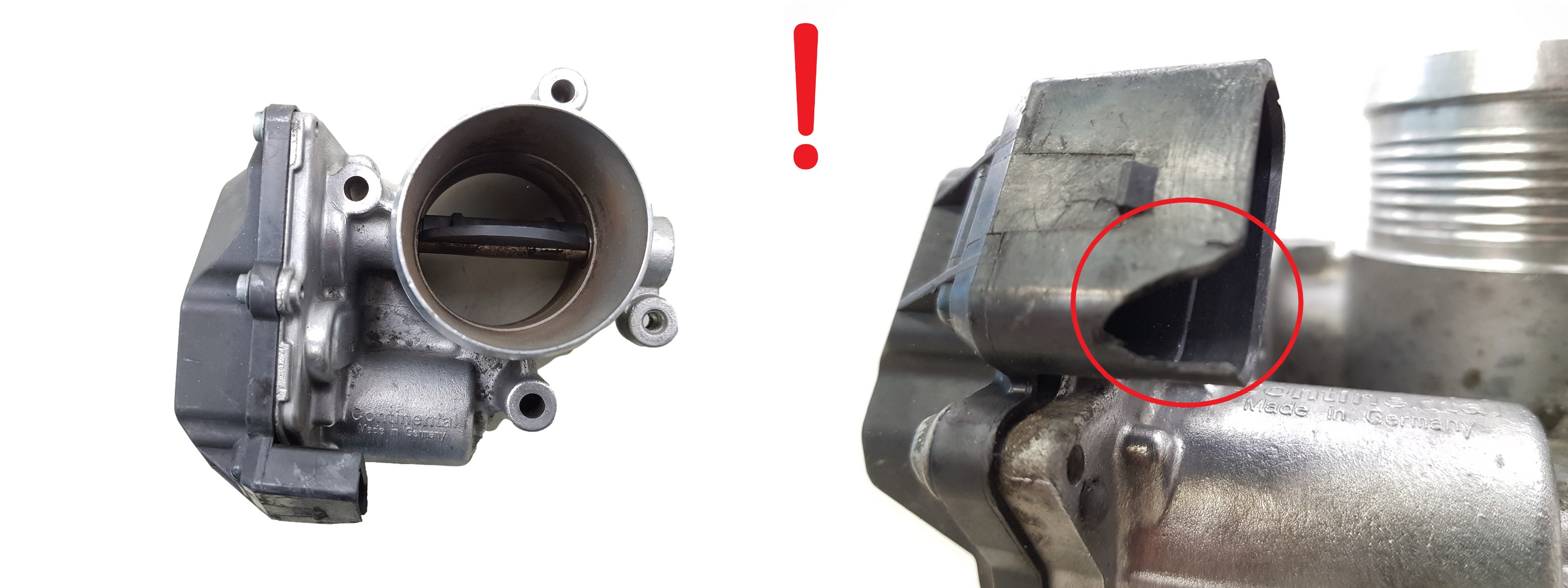 Throttle Body Valve VWAG 03L128063E A2C53338105 2.0 TDI 2289 main product photo