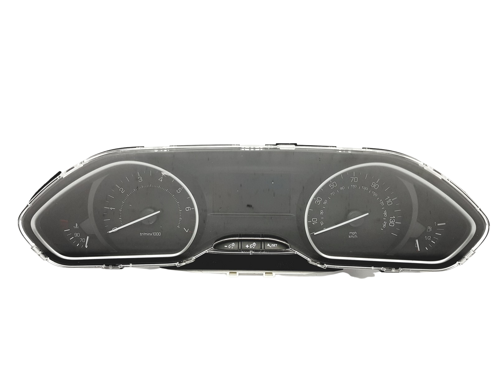 Speedometer/Instrument Cluster Peugeot 208 9813849080 Yazaki RHD main product photo