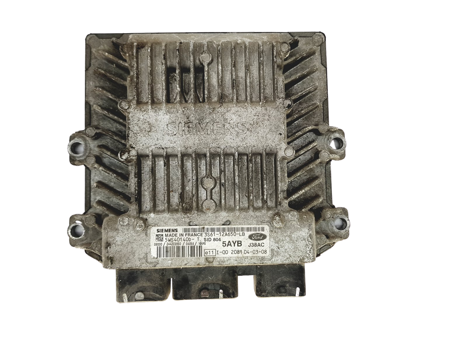 Control Unit 3S61-12A650-LB 5WS40140D-T SID 804 Ford Siemens 28221 main product photo