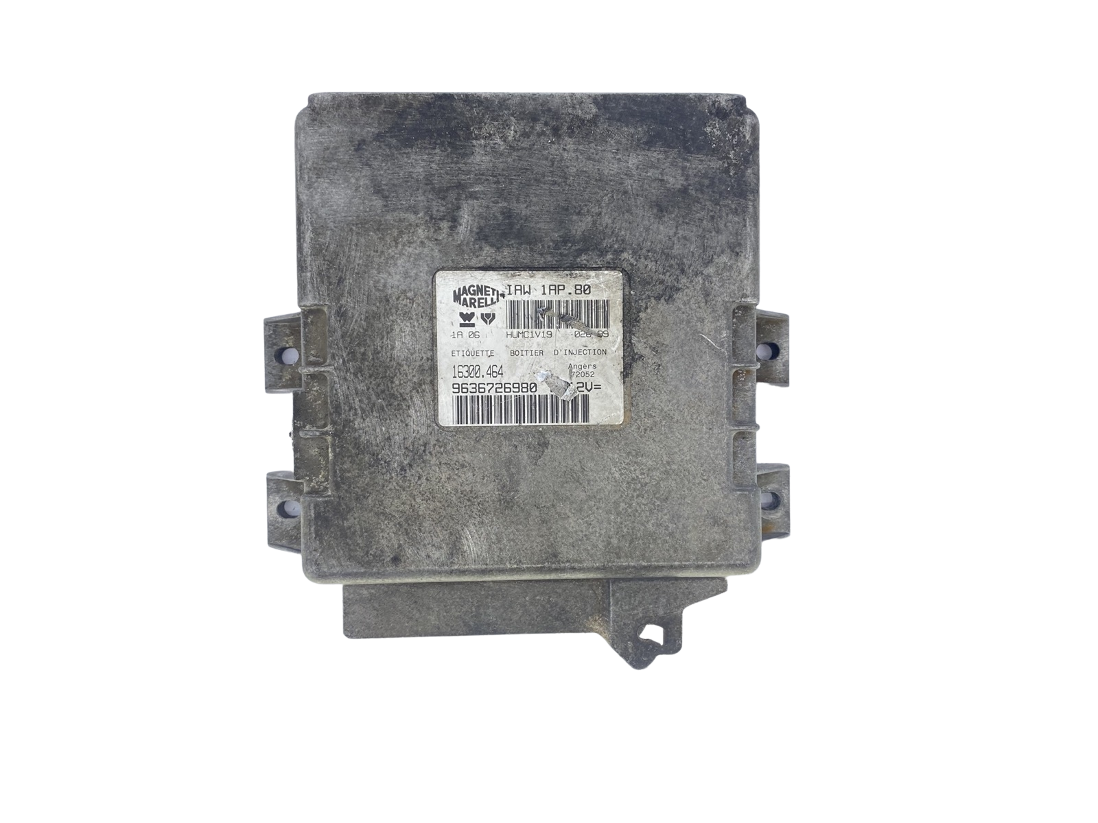Control Unit 9636726980 16300.464 IAW1AP.80 PSA Magneti Marelli 55294 main product photo