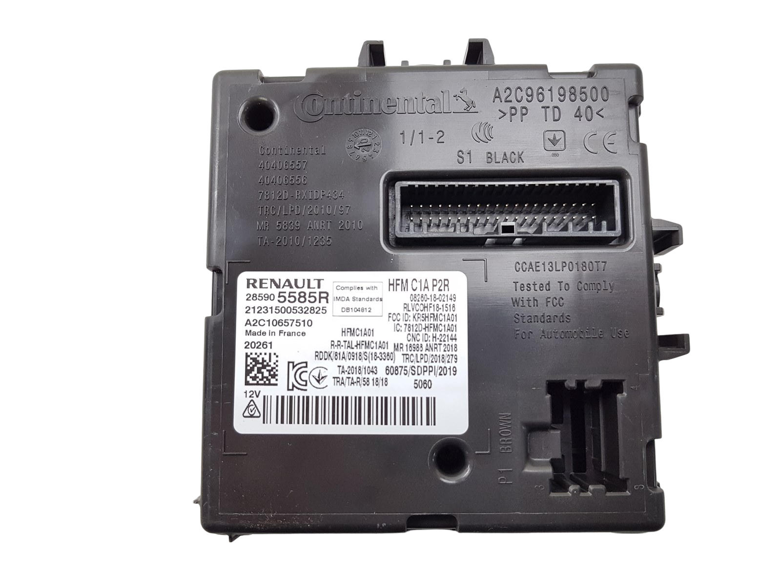 Control unit Module Renault Clio 5 Zoe 285905585R A2C10657510 0km 18 main product photo