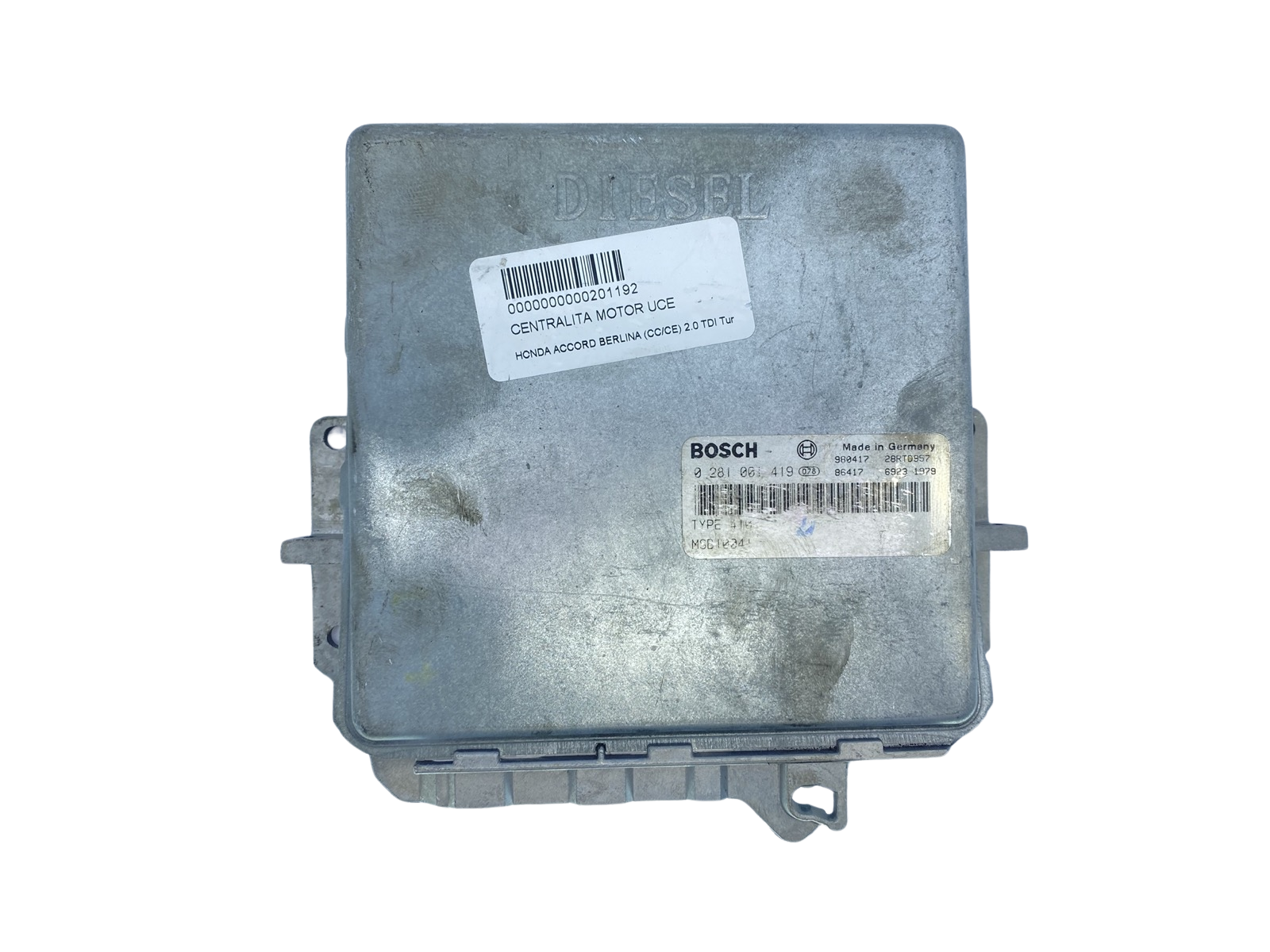 Control Unit MSB100411 0281001419 Honda Bosch 63798 main product photo