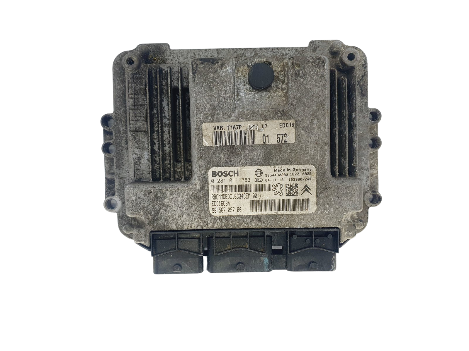 Control Unit 0281011783 9656709780 9654490280 PSA Bosch 41174 main product photo