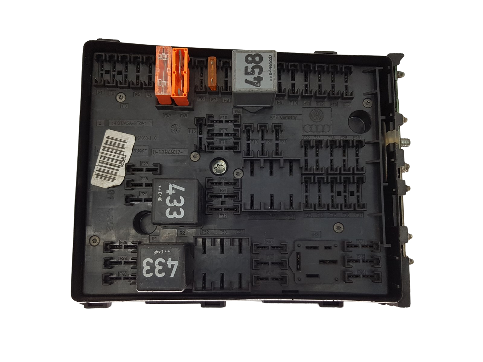 Fuse Box 1K0937124K 0-1418986-1 VW Audi Skoda Seat 20755 main product photo