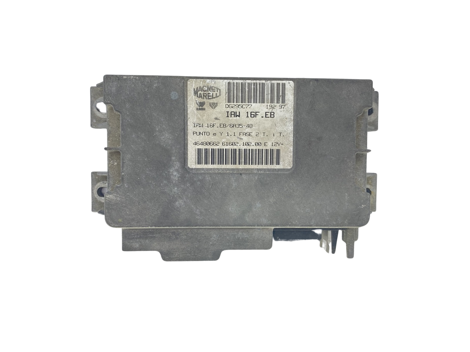 Control Unit Fiat 46480662 IAW16F.EB 61602.102.00 Magneti Marelli 55710 main product photo