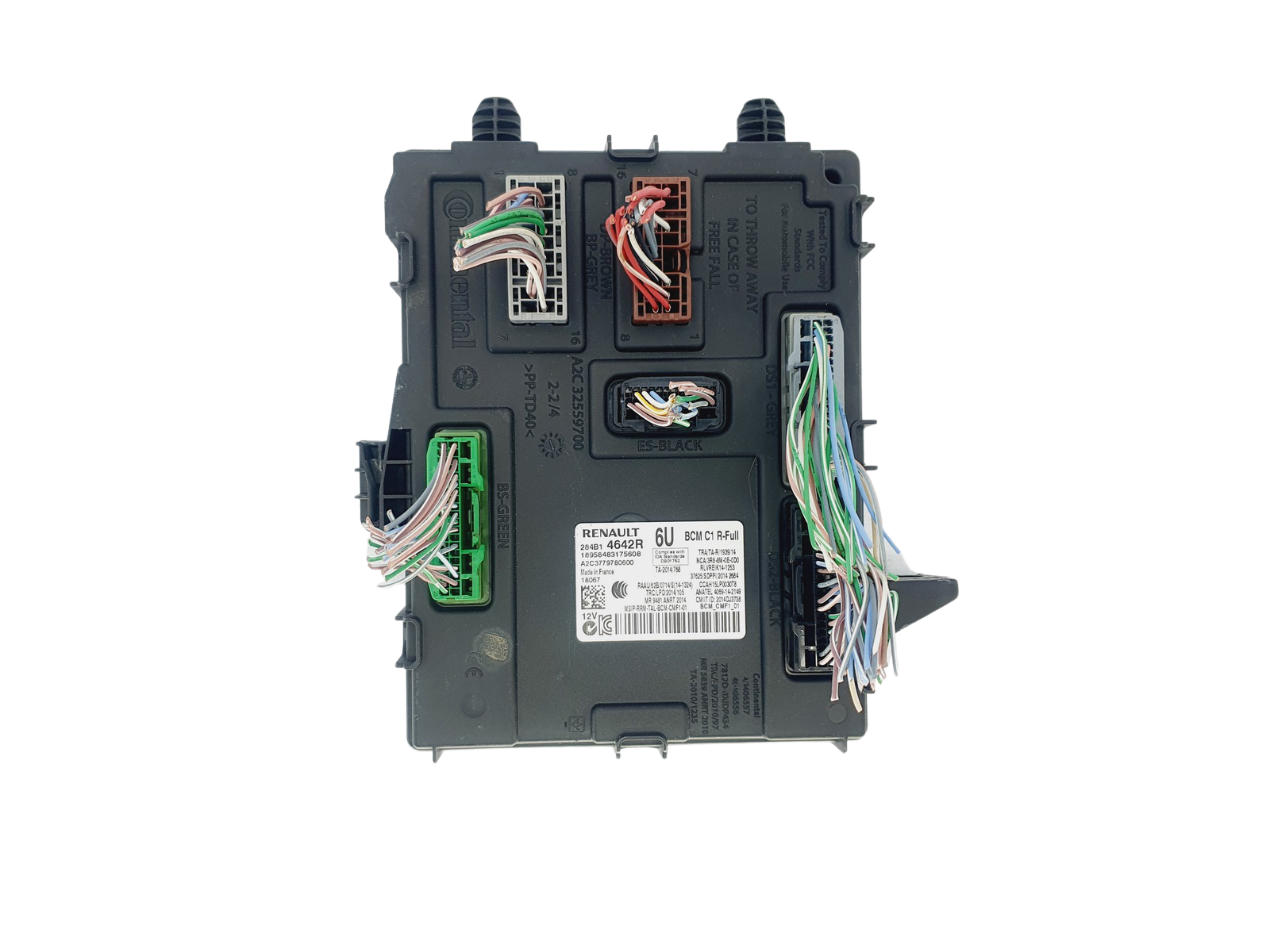Control Unit BCM 284B14642R A2C3779780600 Renault 44434 main product photo