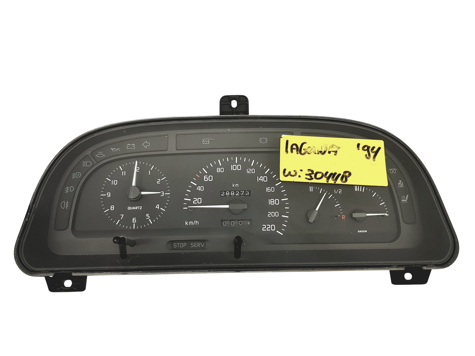 Speedometer/Instrument Cluster Renault Laguna 1 7700824299 P 49504 main product photo
