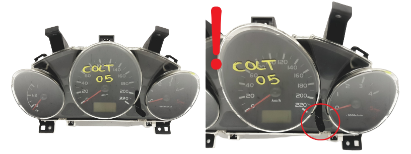 Speedometer/Instrument Cluster Mitsubishi Colt MR951772 MM0038-003 56047 main product photo