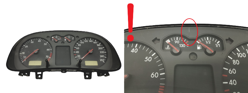 Speedometer/Instrument Cluster VW Golf MK4 1J0919861D 0263611002 51794 main product photo