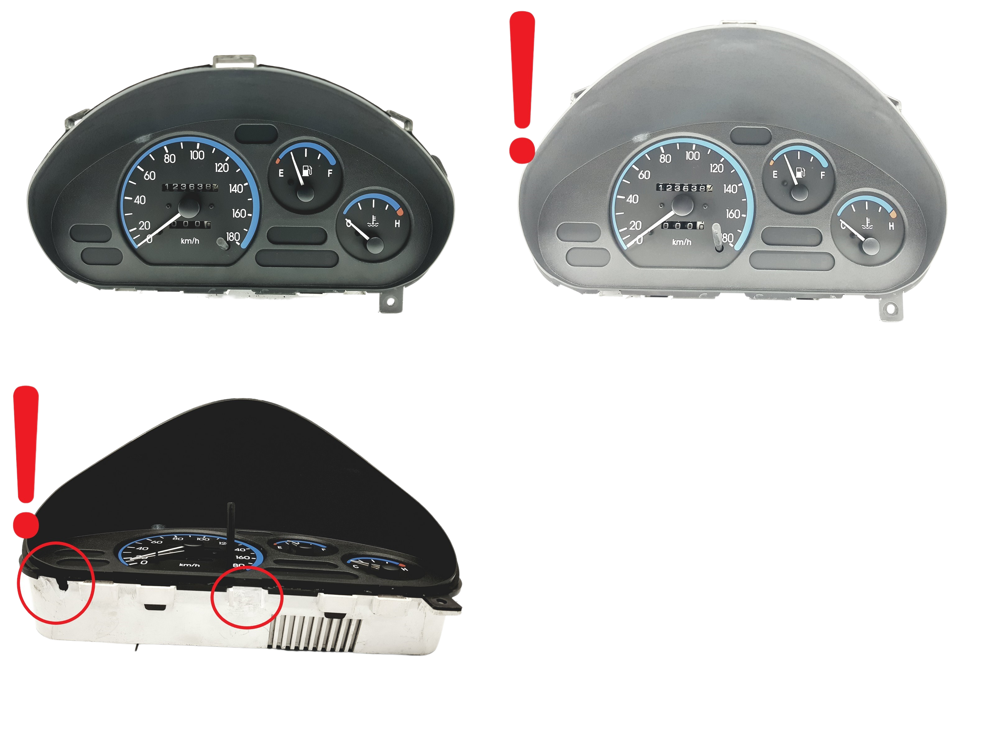 Speedometer/Instrument Cluster Daewoo Matiz 96380536 59581 main product photo