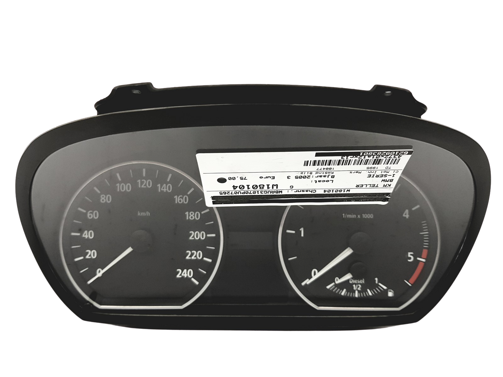 Speedometer/Instrument Cluster BMW 1 E87 6947136 1024952-21 32080 main product photo