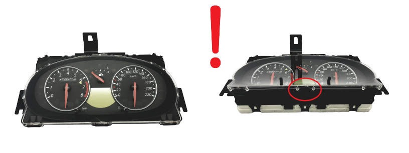 Speedometer/Instrument Cluster Nissan Micra K12 BC61D main product photo