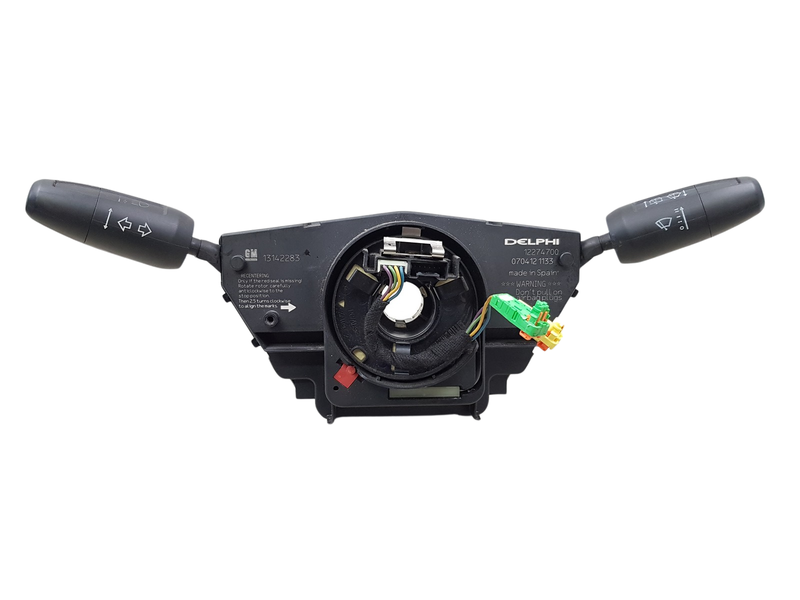 Steering Column Switch 12274700 13142283 Opel Corsa D Delphi 8656 main product photo
