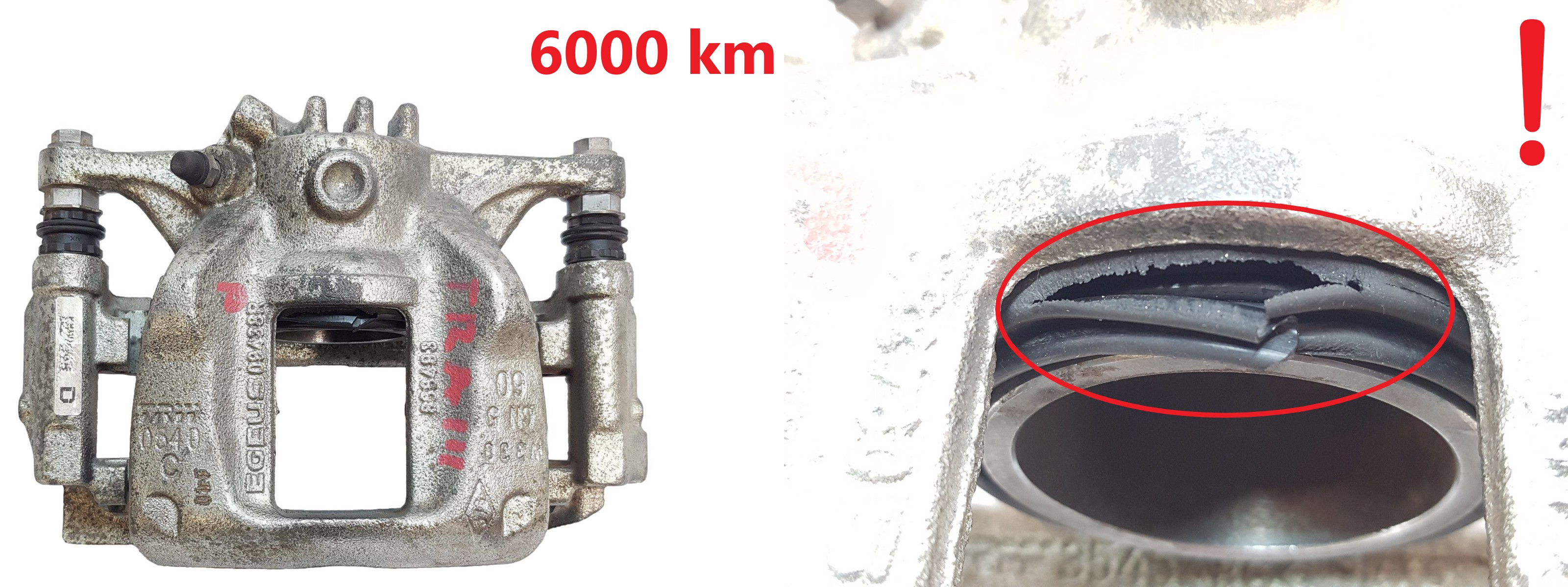 Brake Caliper Right Front Renault Trafic 3 Vivaro NV300 410013477R main product photo