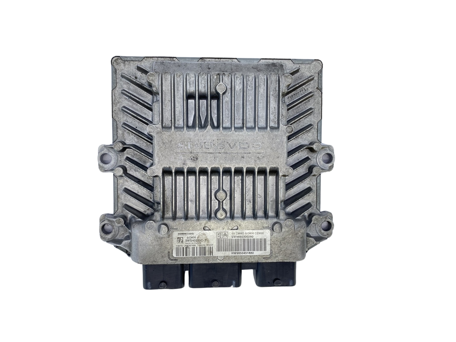 Control Unit 9660300280 9653451880 5WS40285C-T PSA Siemens 61013 main product photo