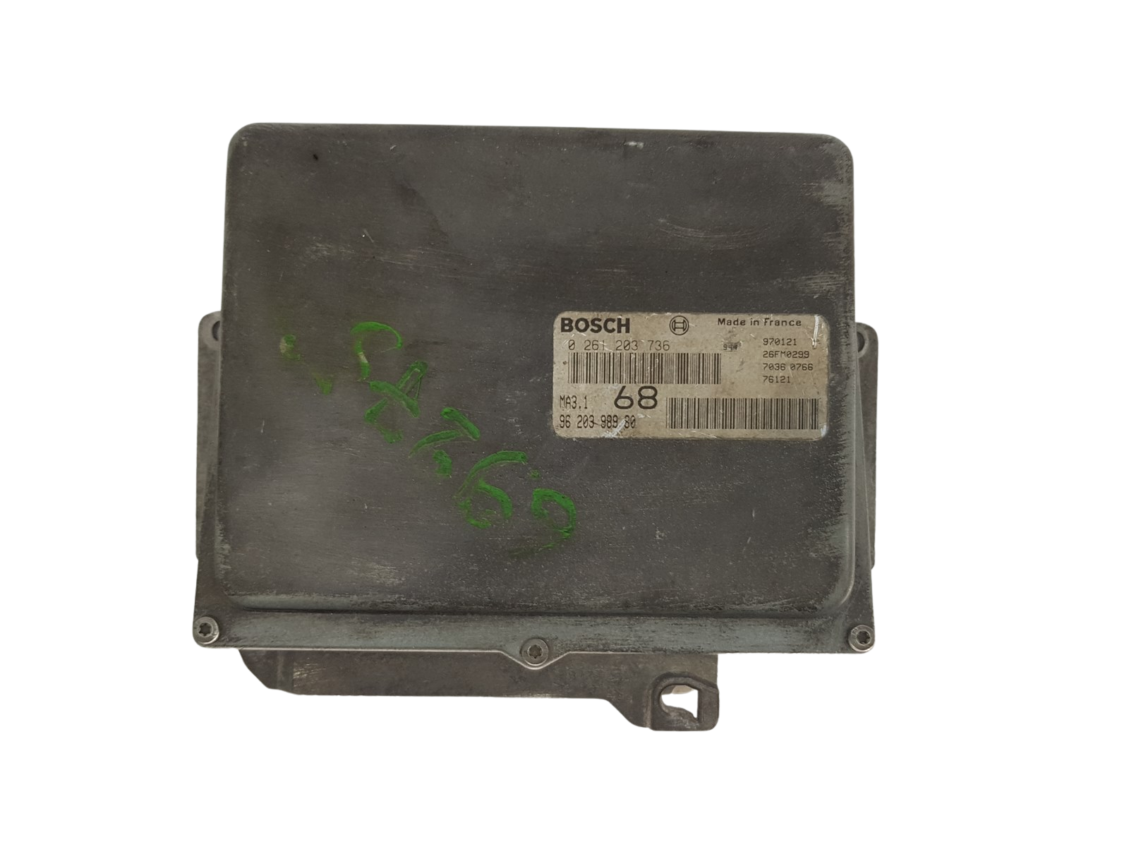 Control Unit 0261203736 9620398980 MA3.1 PSA Bosch 3637 main product photo