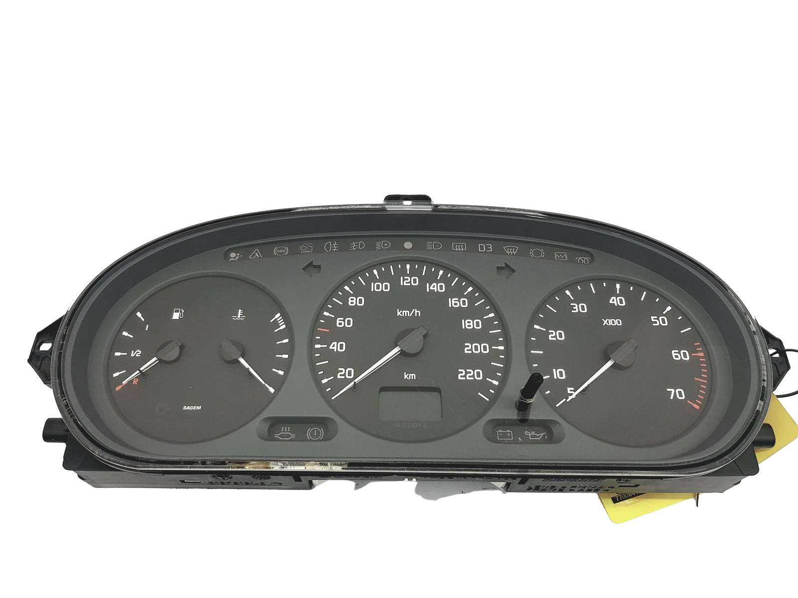 Speedometer/Instrument Cluster Renault Megane 1 Scenic 1 7700847782 F 49275 main product photo