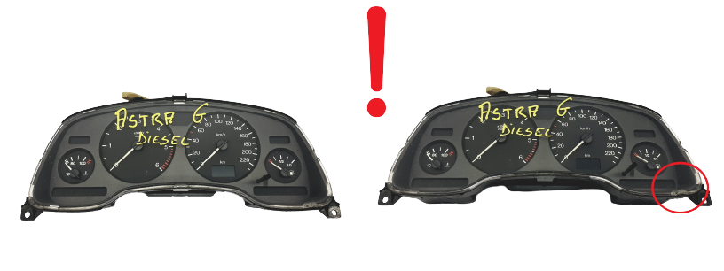 Speedometer/Instrument Cluster Opel Astra G DQ09228743 351177000 57342 main product photo