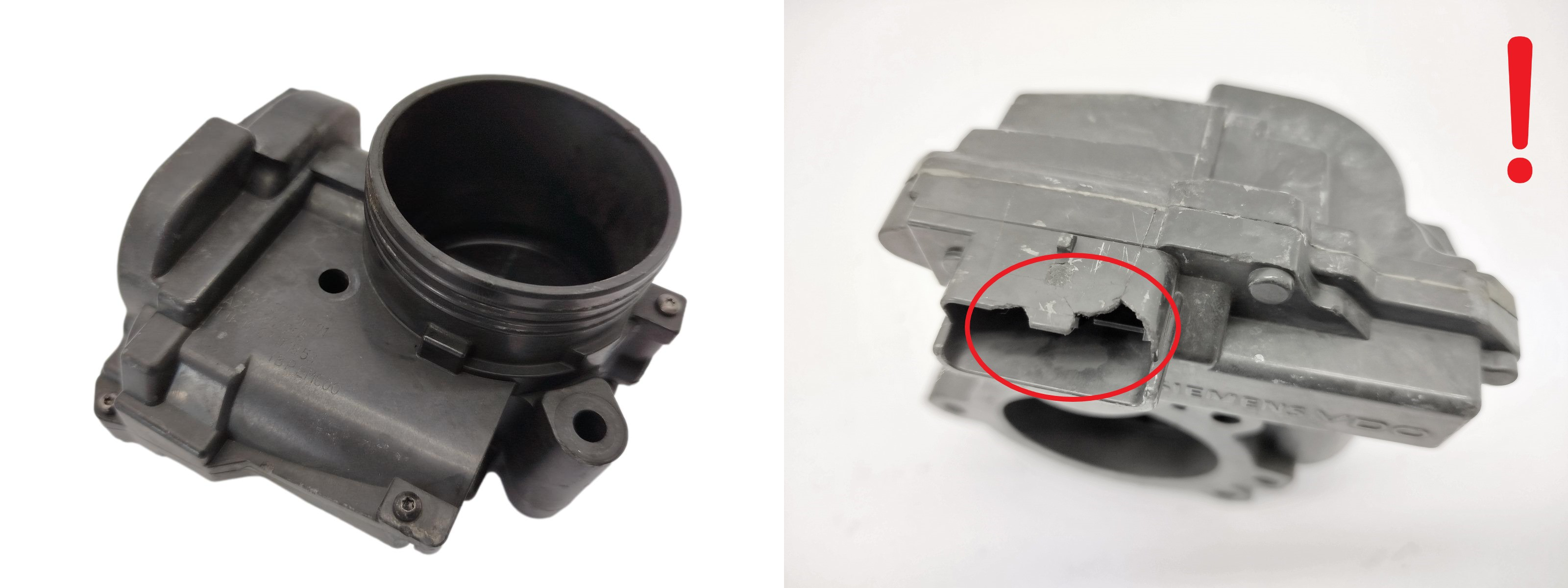 Throttle Body Valve PSA Mini V757437980-01 A2C53252208 VTI 2 main product photo