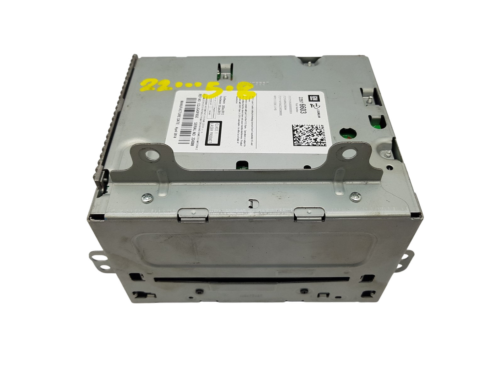 Radio CD Player Opel 22976603 CQ-JG43F0GE GM main product photo
