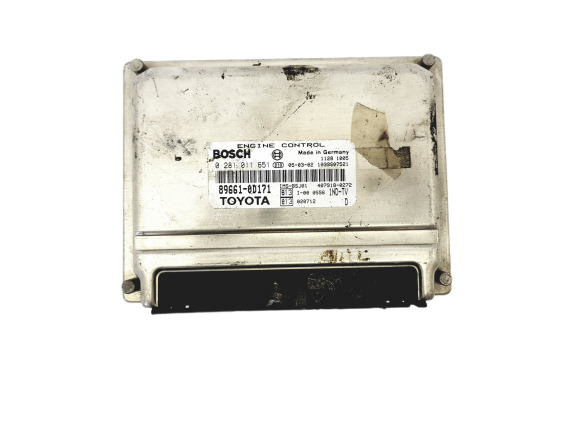 Control Unit 89661-0D171 0281011651 Toyota Bosch 16331 main product photo