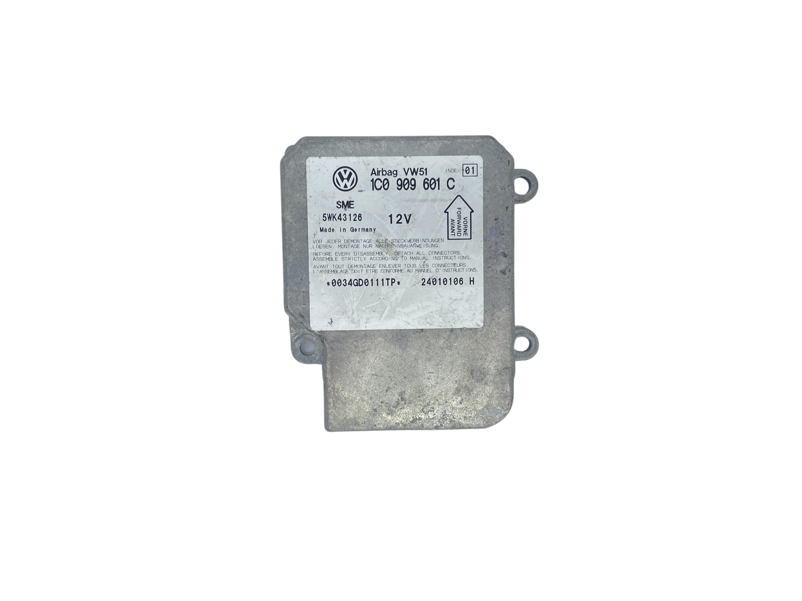 Control unit Module 1C0909601C 5WK43126 VW SKODA main product photo