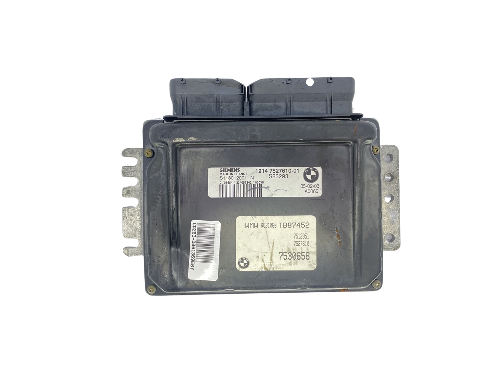 Control Unit 12147527610-01 S118012001N 7530656 Mini BMW Siemens main product photo