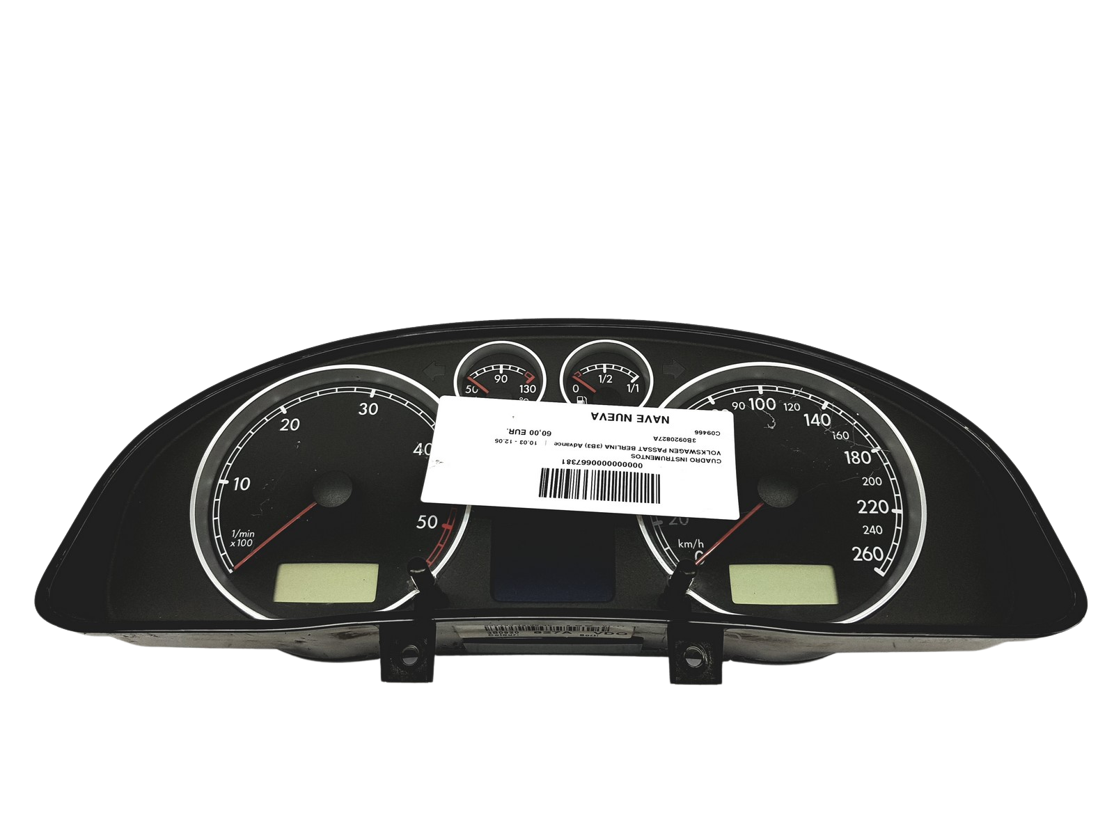 Speedometer/Instrument Cluster VW Passat 3B 3B0920827A 110080198002 59015 main product photo