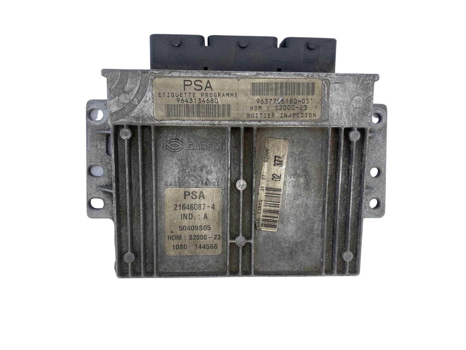 Control Unit 9643134680 9637706180-05 21646087-4 PSA Sagem 53177 main product photo