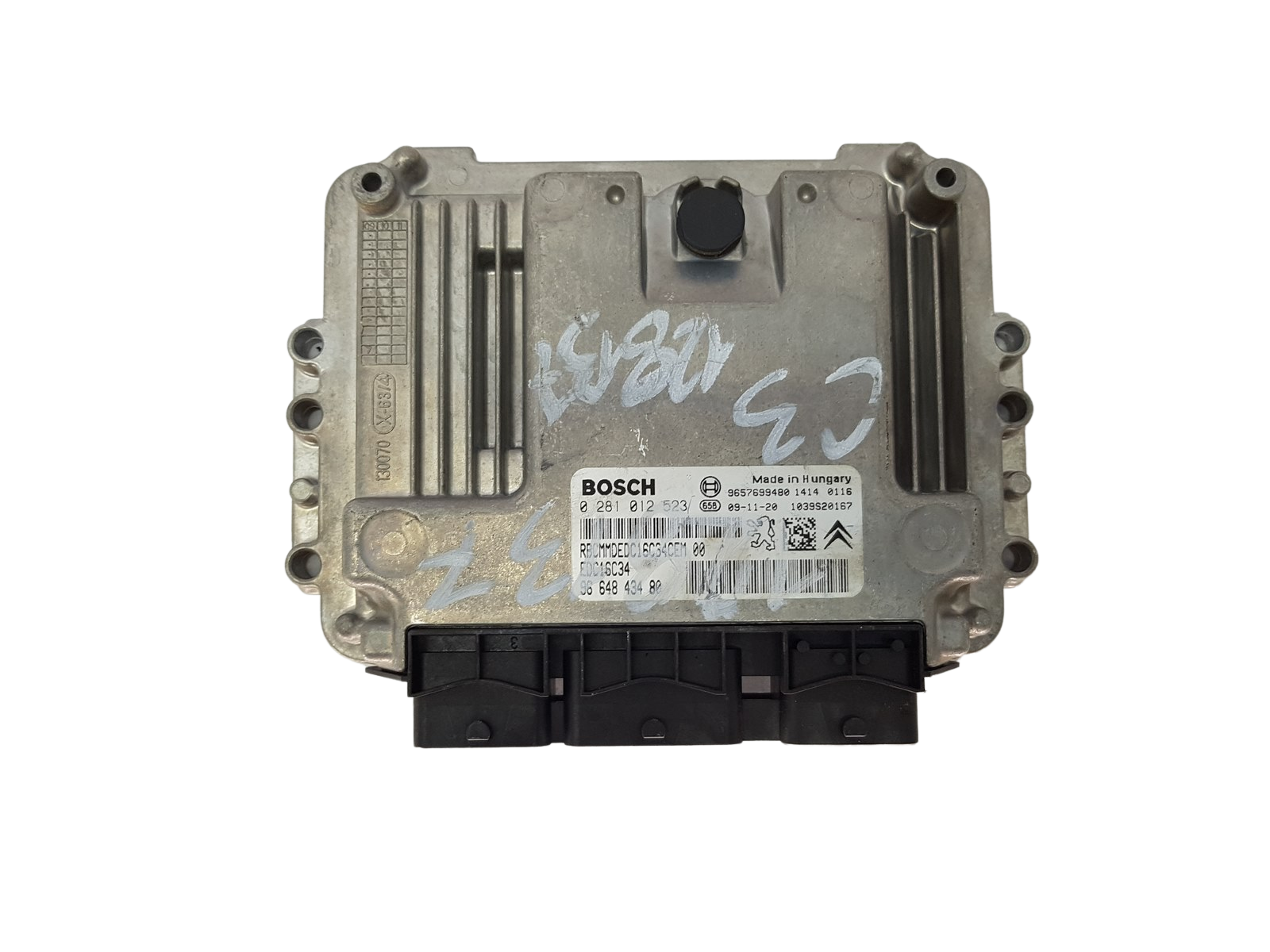 Control Unit 0281012523 9664843480 9657699480 PSA Bosch 19353 main product photo