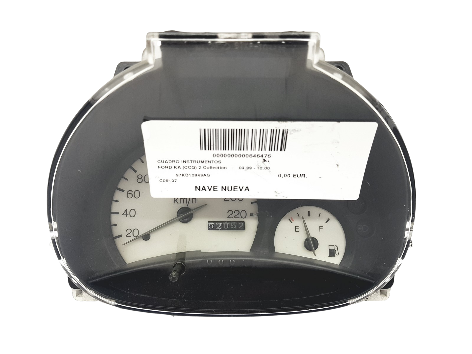 Speedometer/Instrument Cluster Ford Ka 97KB-10849-AG 97KB10849AG 57632 main product photo