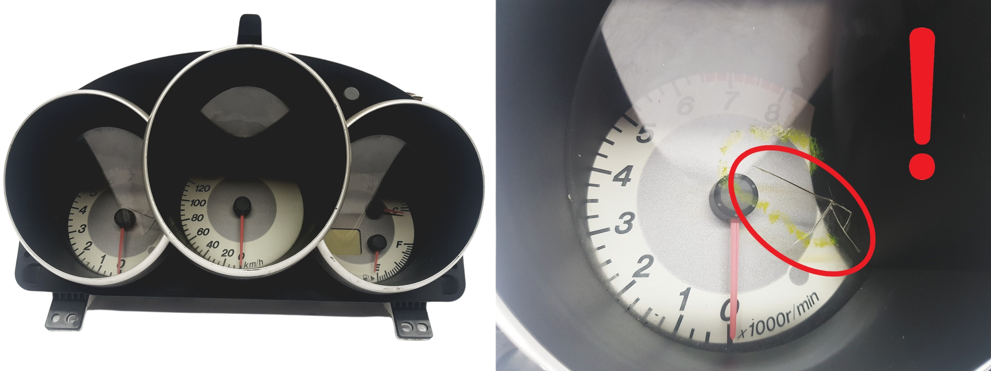 Speedometer/Instrument Cluster Mazda 3 43BR5SA 1081 main product photo
