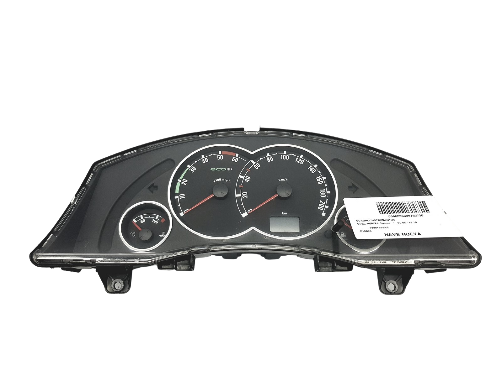 Speedometer/Instrument Cluster Opel Meriva 13281892AA 110080162046 58459 main product photo