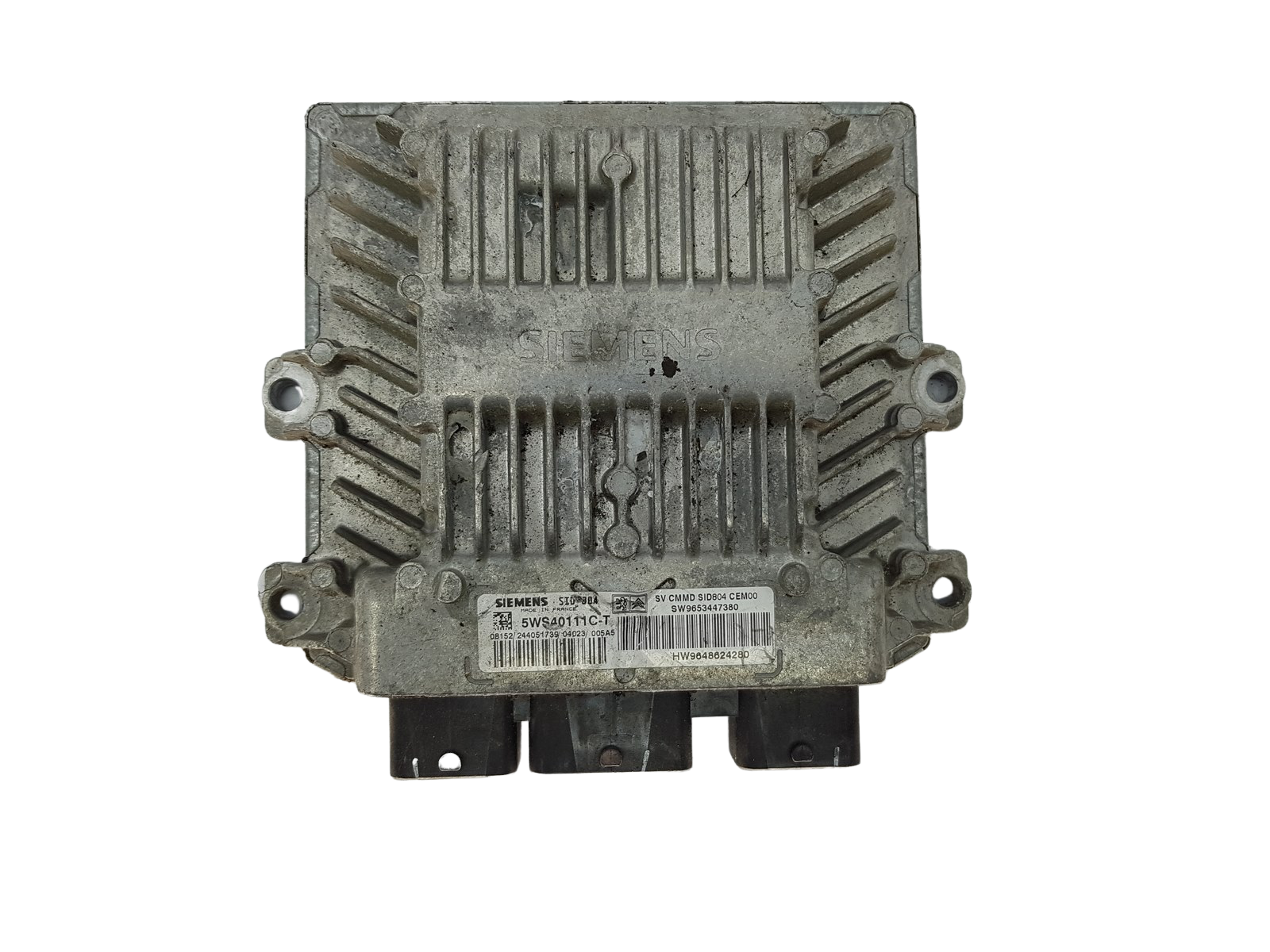 Control Unit 9653447380 5WS40111C-T SID804 PSA Siemens 14349 main product photo