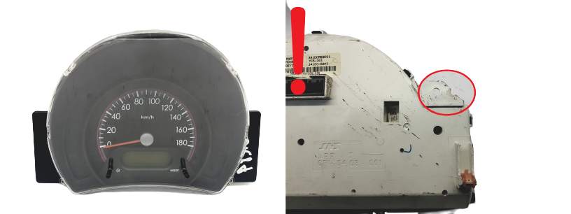 Speedometer/Instrument Cluster Suzuki Alto Nissan Pixo 34100M68K01 54161 main product photo