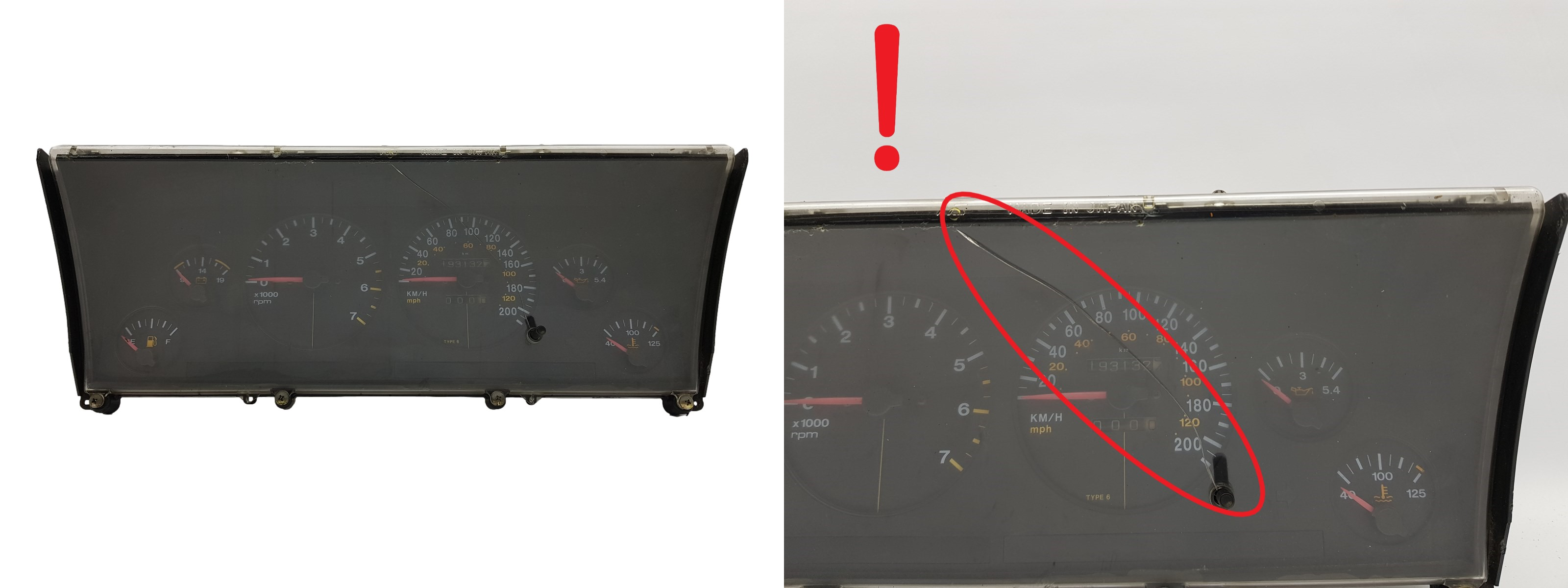 Speedometer/Instrument Cluster Jeep Grand Cherokee 56006484 CR-0004-006 main product photo
