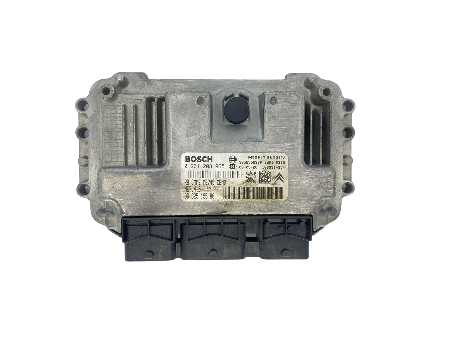 Control Unit 9662519580 0261208965 9652552380 PSA Bosch 62752 main product photo
