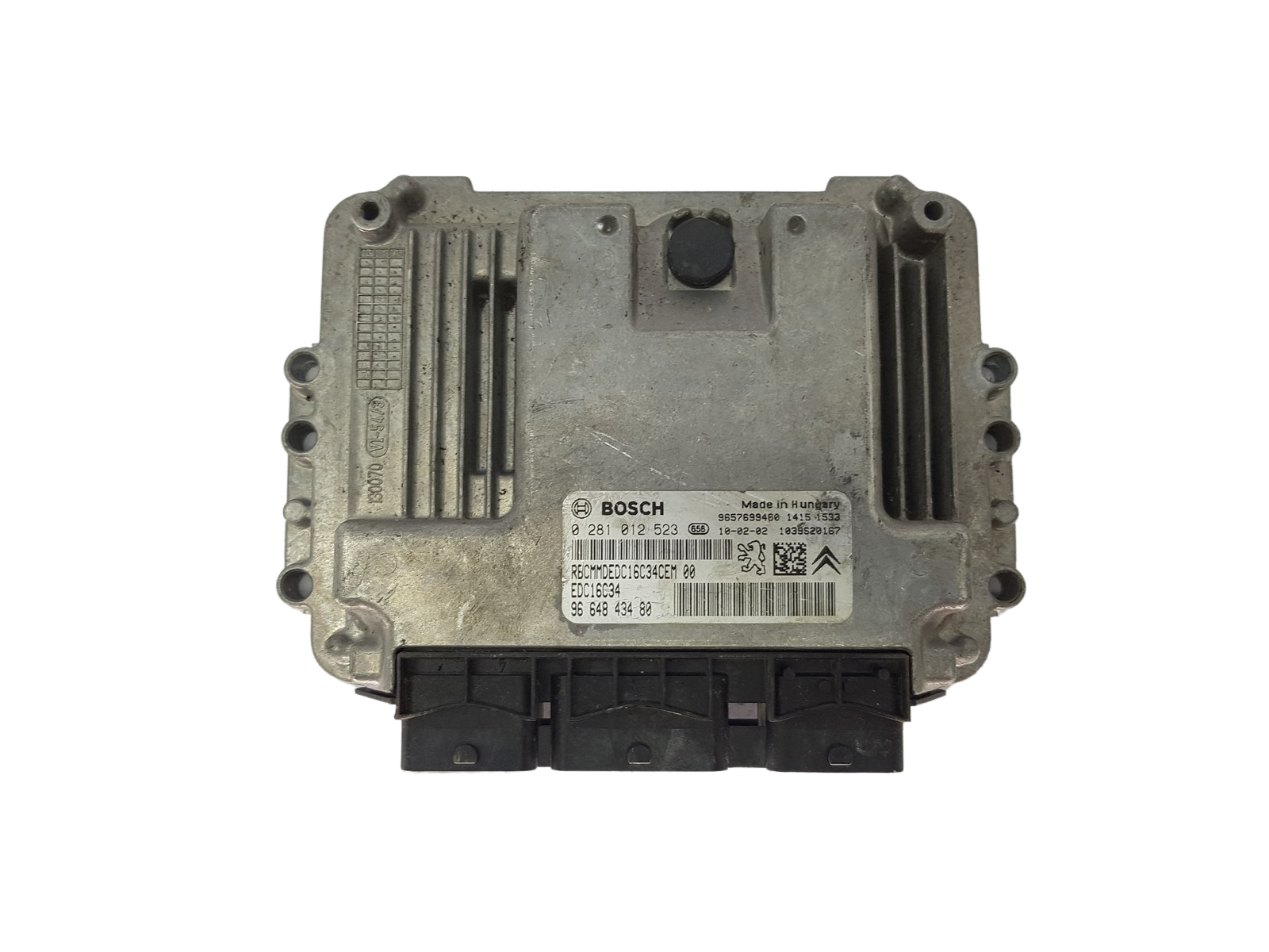 Control Unit 0281012523 9664843480 9657699480 PSA Bosch 19278 main product photo