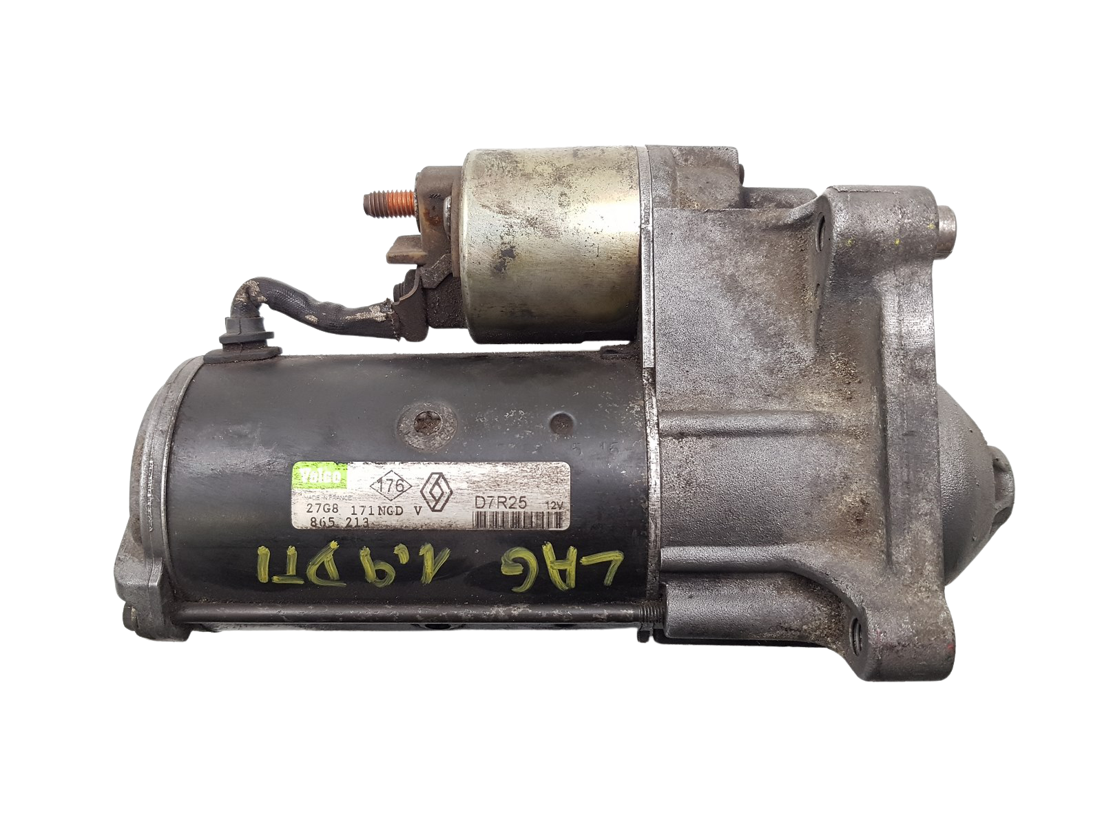 Engine Starter Renault 7700865213 D7R25 1.9 Valeo main product photo